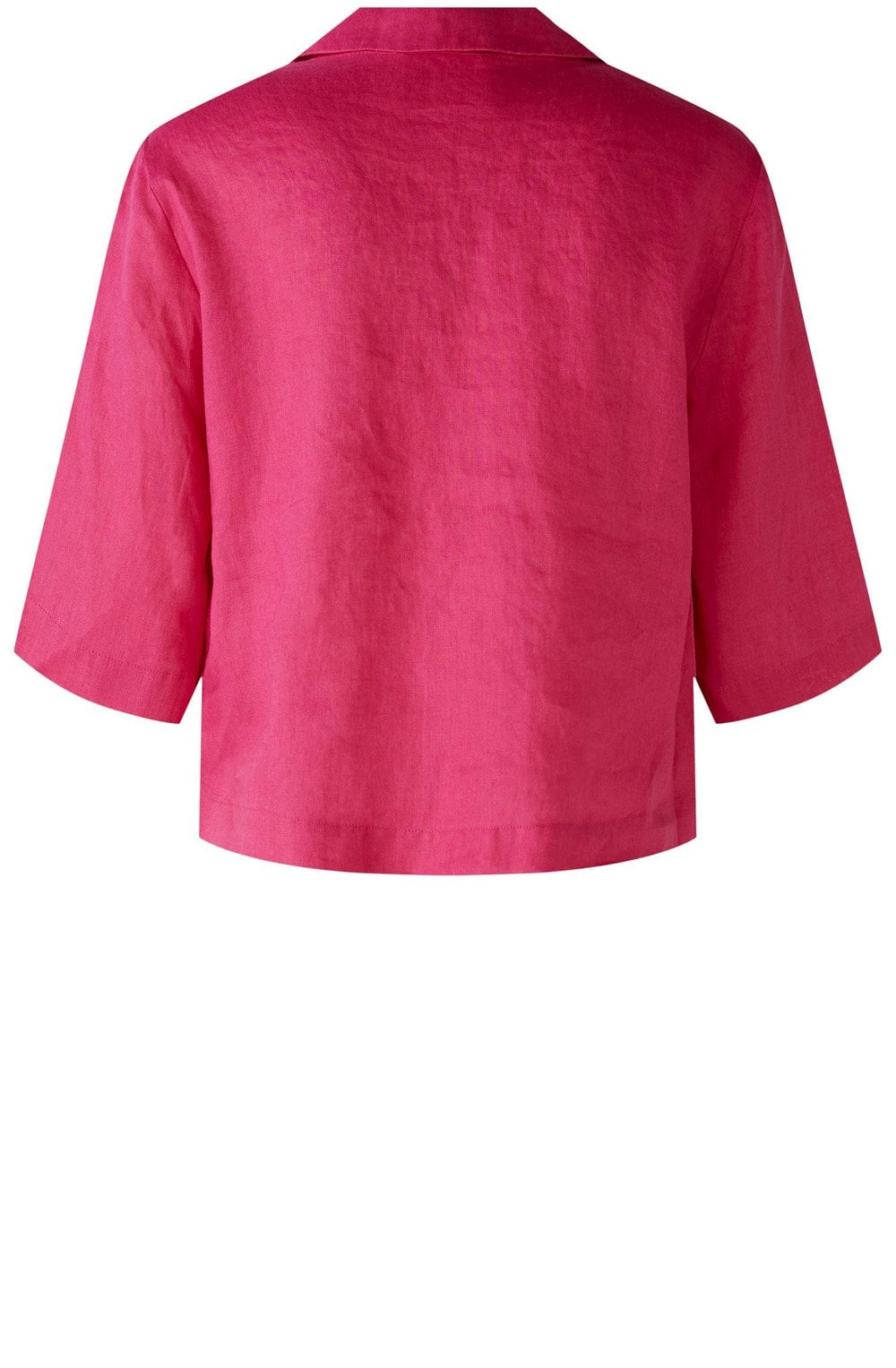 Pink Pure Linen Blouse