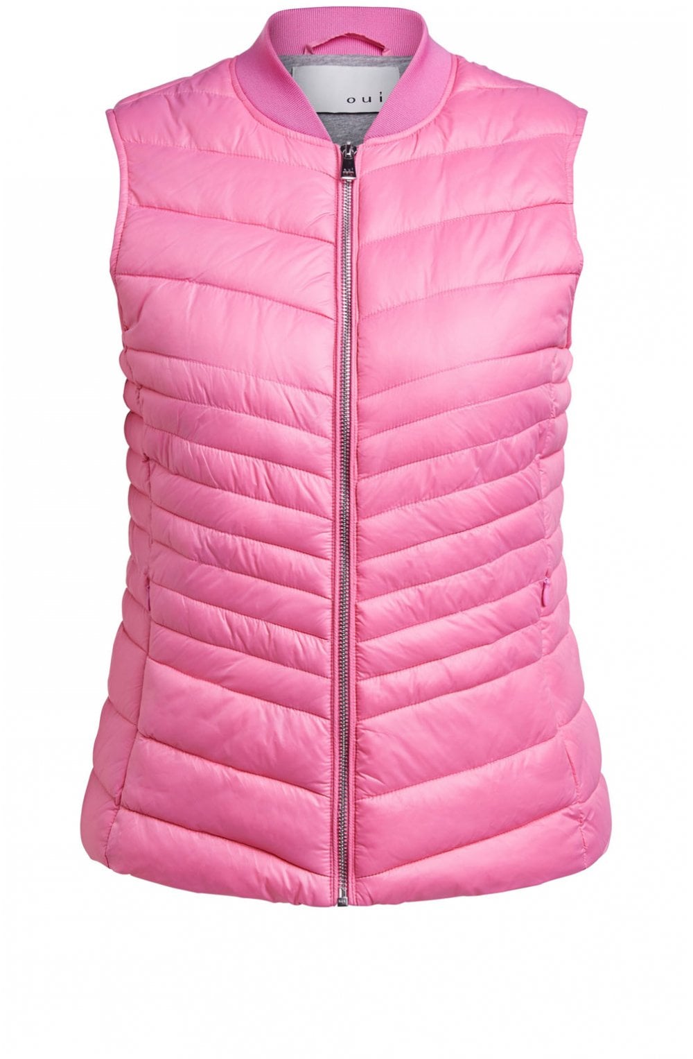 Pink Quilted Waistcoat