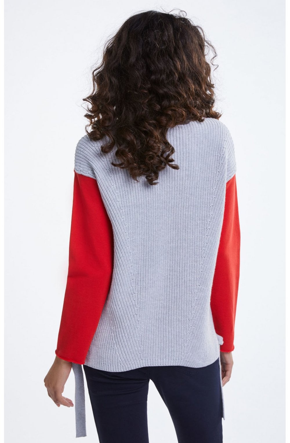 Pink Red striped Sweatshirt