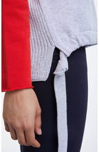 Pink Red striped Sweatshirt