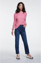 Pink Ribbed Knit Jumper