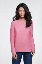 Pink Ribbed Knit Jumper