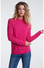 Pink Ribbed Knit Jumper