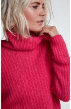 Pink Roll Neck Jumper