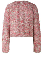 Pink Rose Boucle Yarn French Style Cardigan