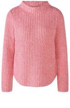 Pink Rose Ribbed Knit Jumper