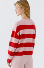 Pink Rose Striped J'Adore Jumper