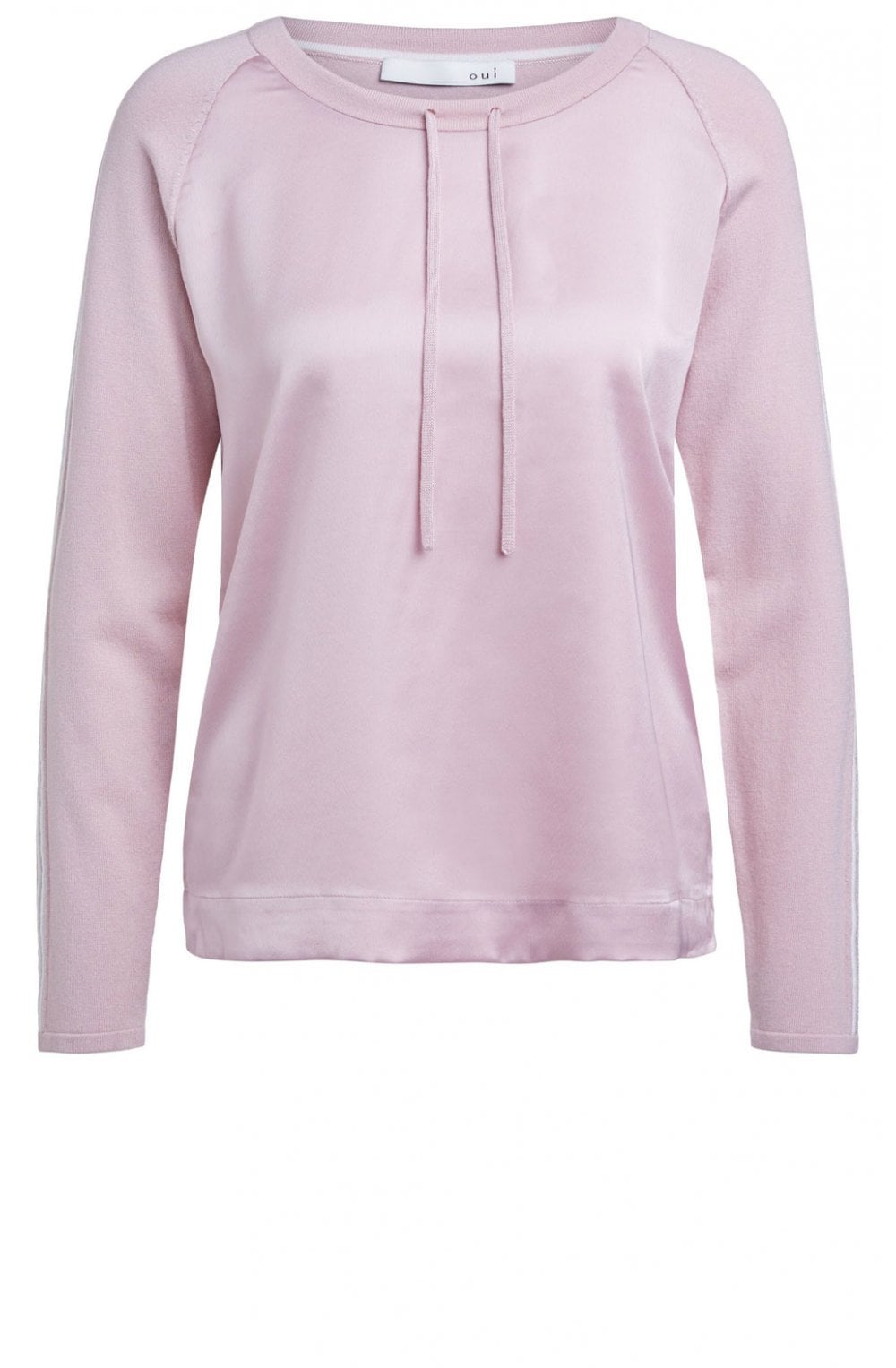 Pink Silky Front Jumper