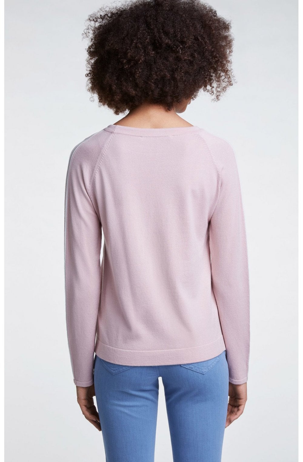 Pink Silky Front Jumper