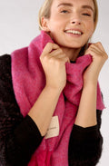 Pink Soft Chunky Scarf