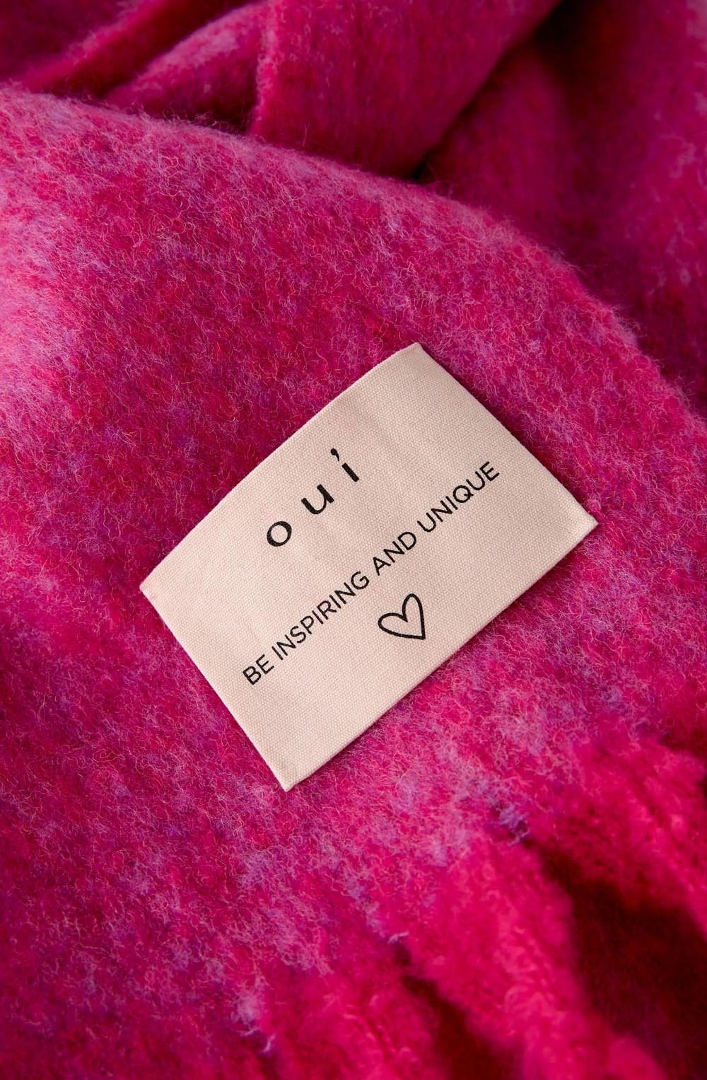 Pink Soft Chunky Scarf