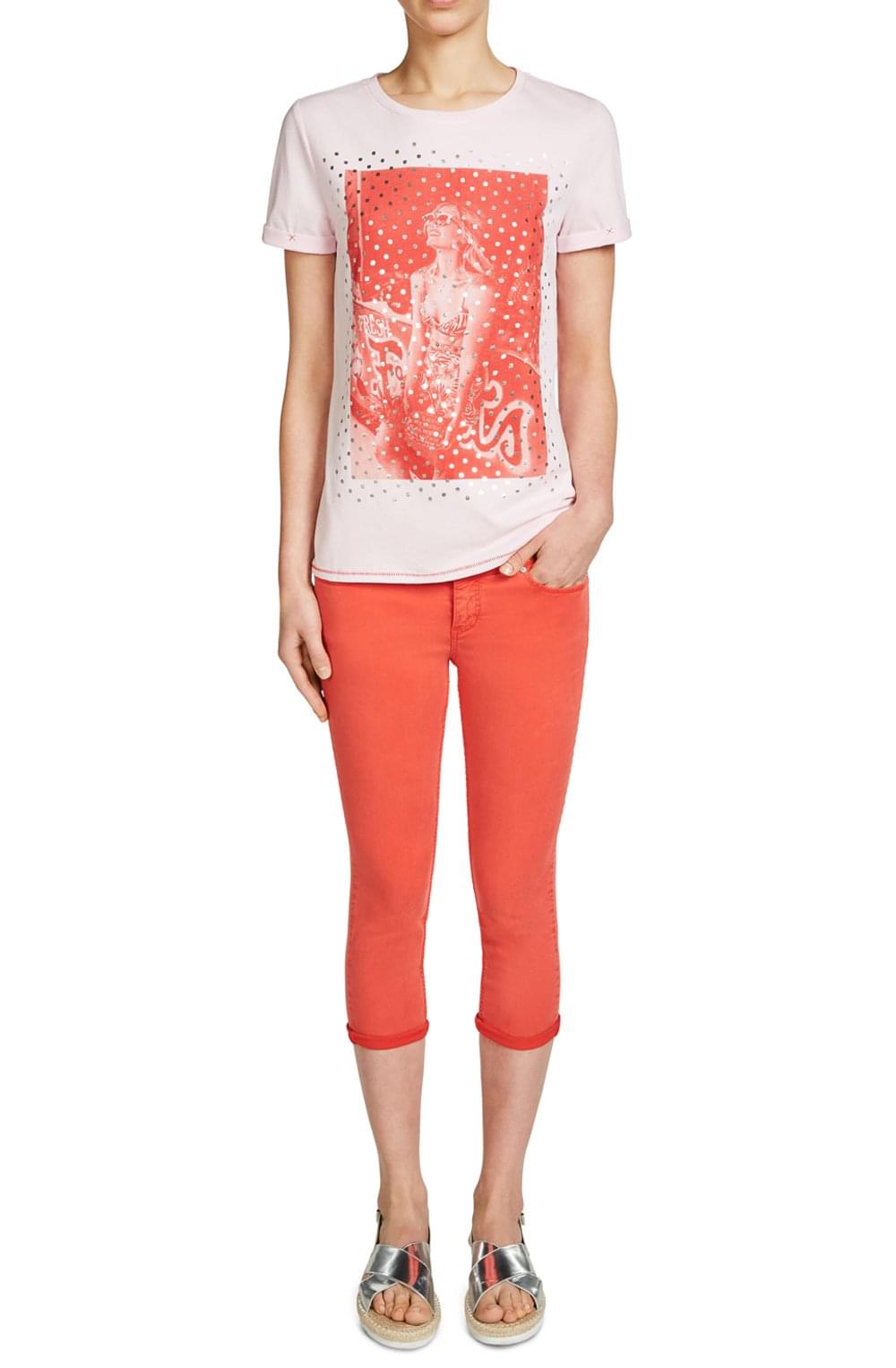 Pink Striking Design T Shirts