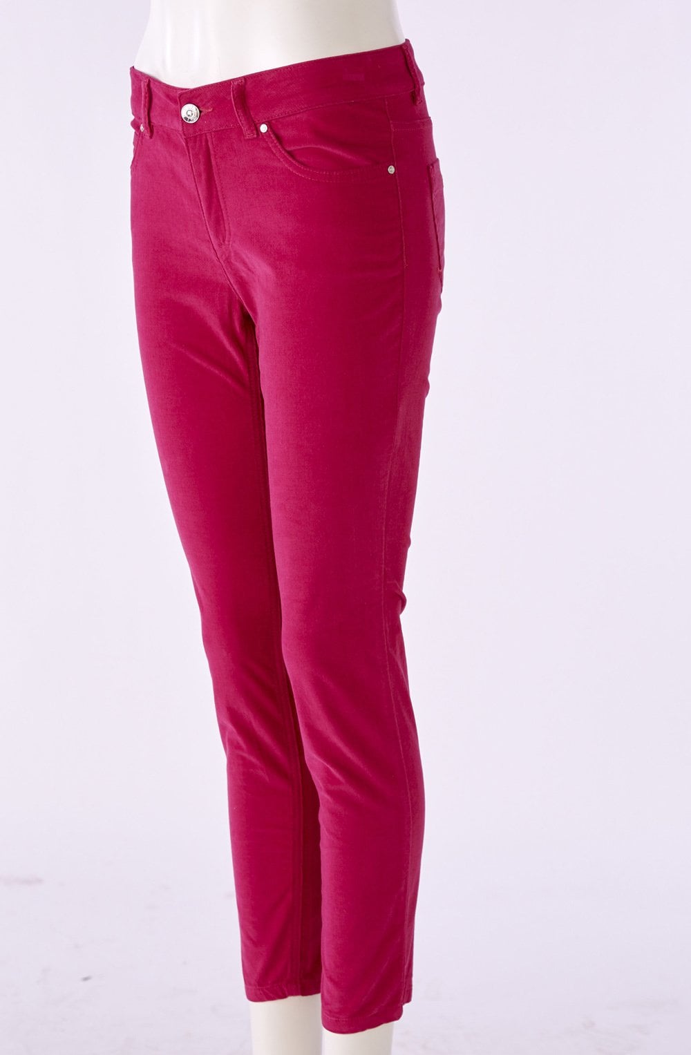 Pink Velvet Baxtor Jeggings