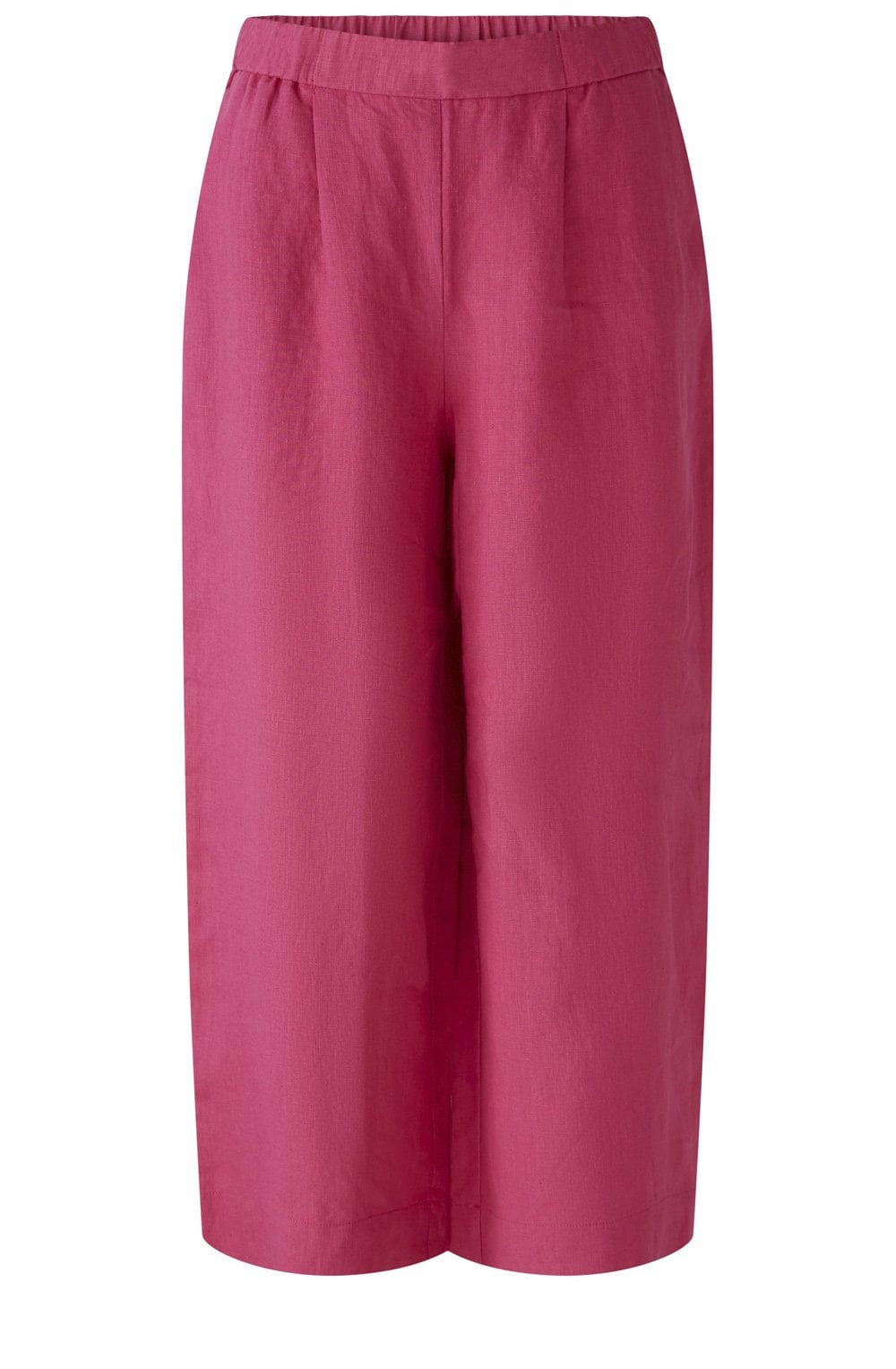 Pink Wide Leg Linen Culottes