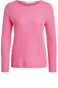 Pink Woven Knit Jumper