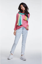 Pink Woven Knit Jumper