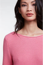 Pink Woven Knit Jumper