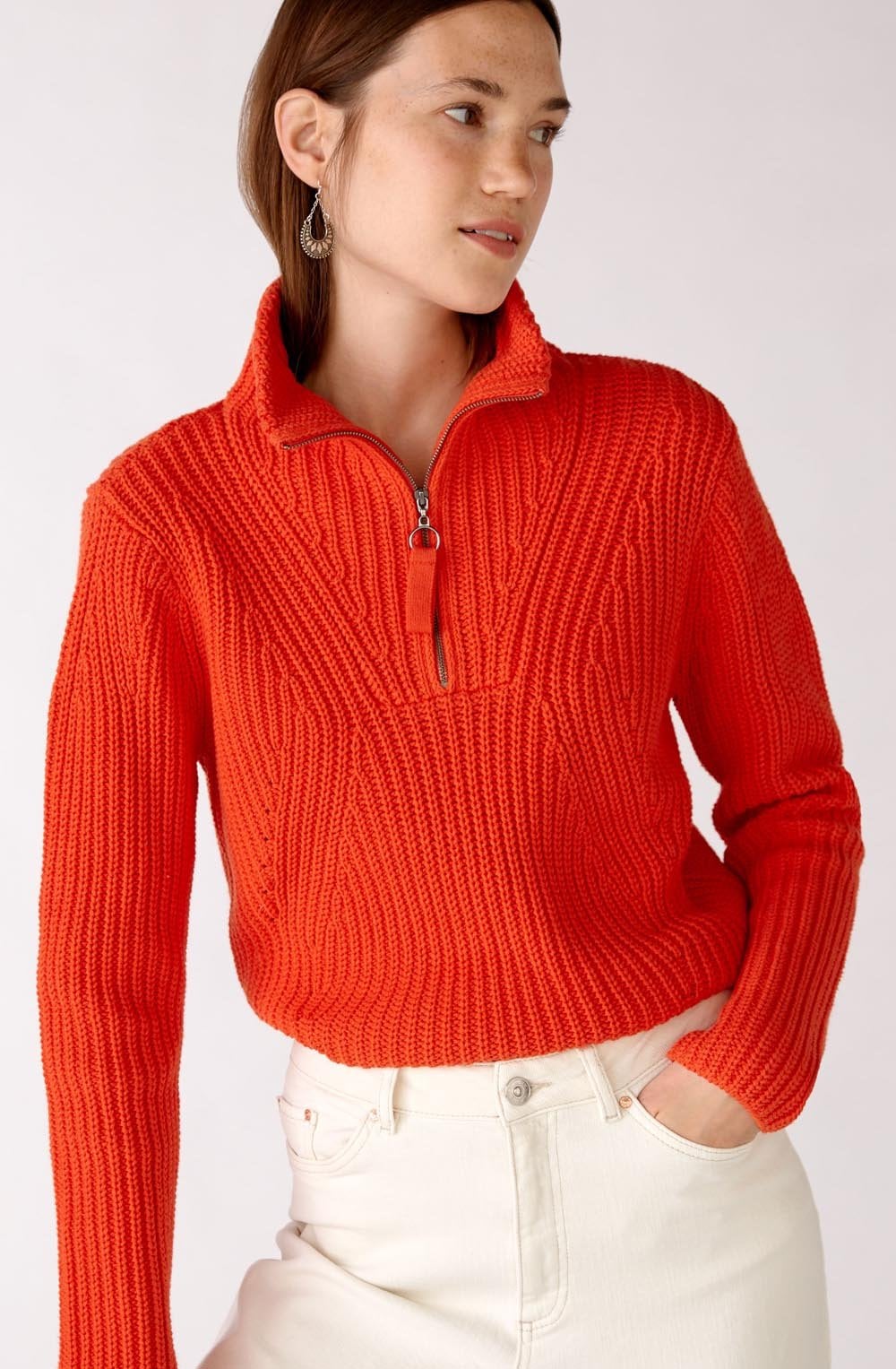 Poinciana Chunky Knit Jumper