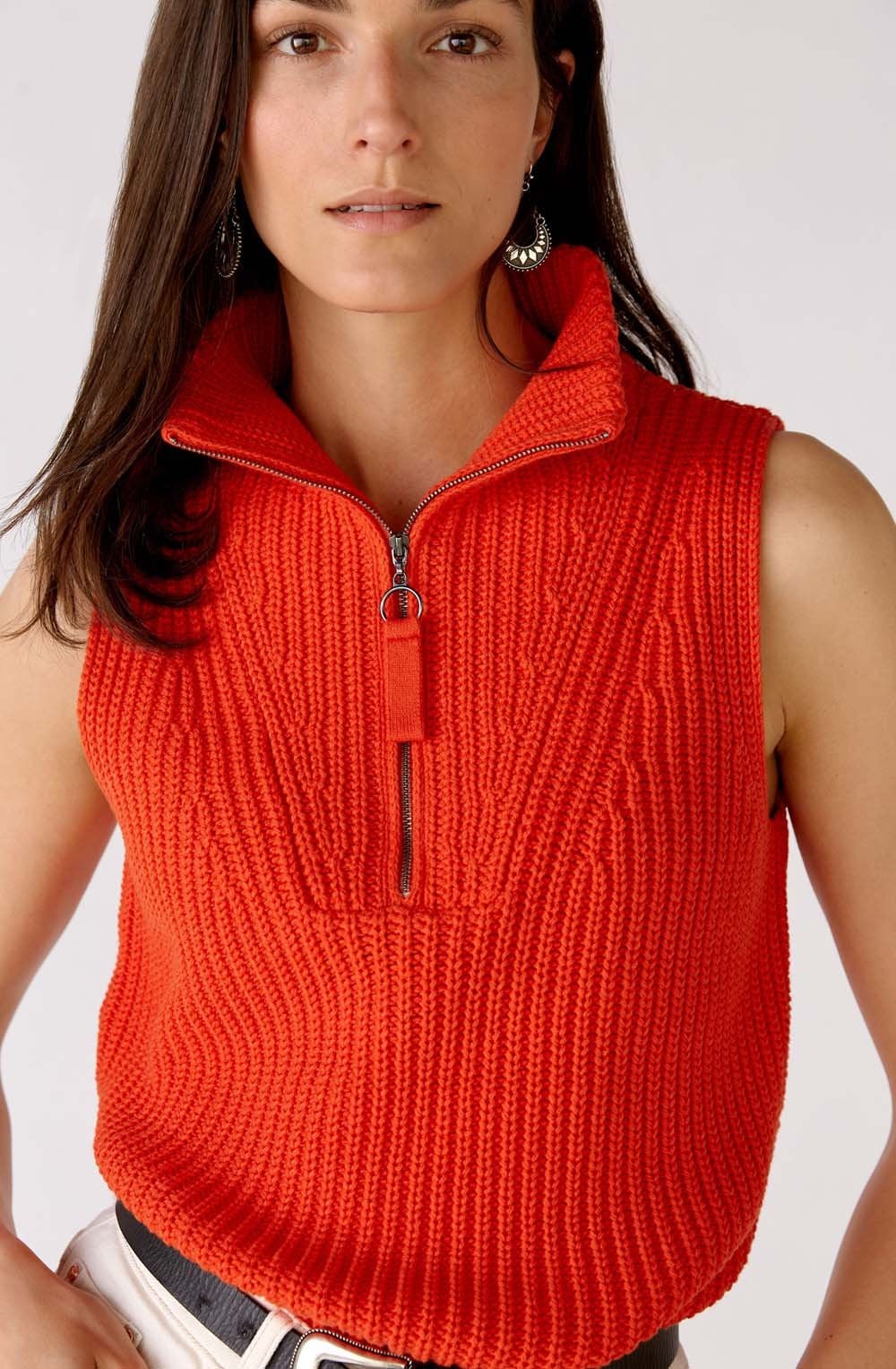 Poinciana Chunky Knit Slip Over