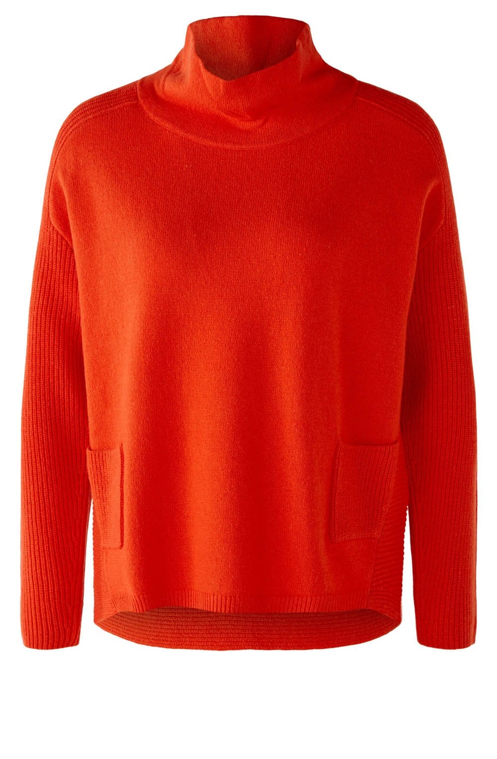 Poinciana Cowl Neck Jumper