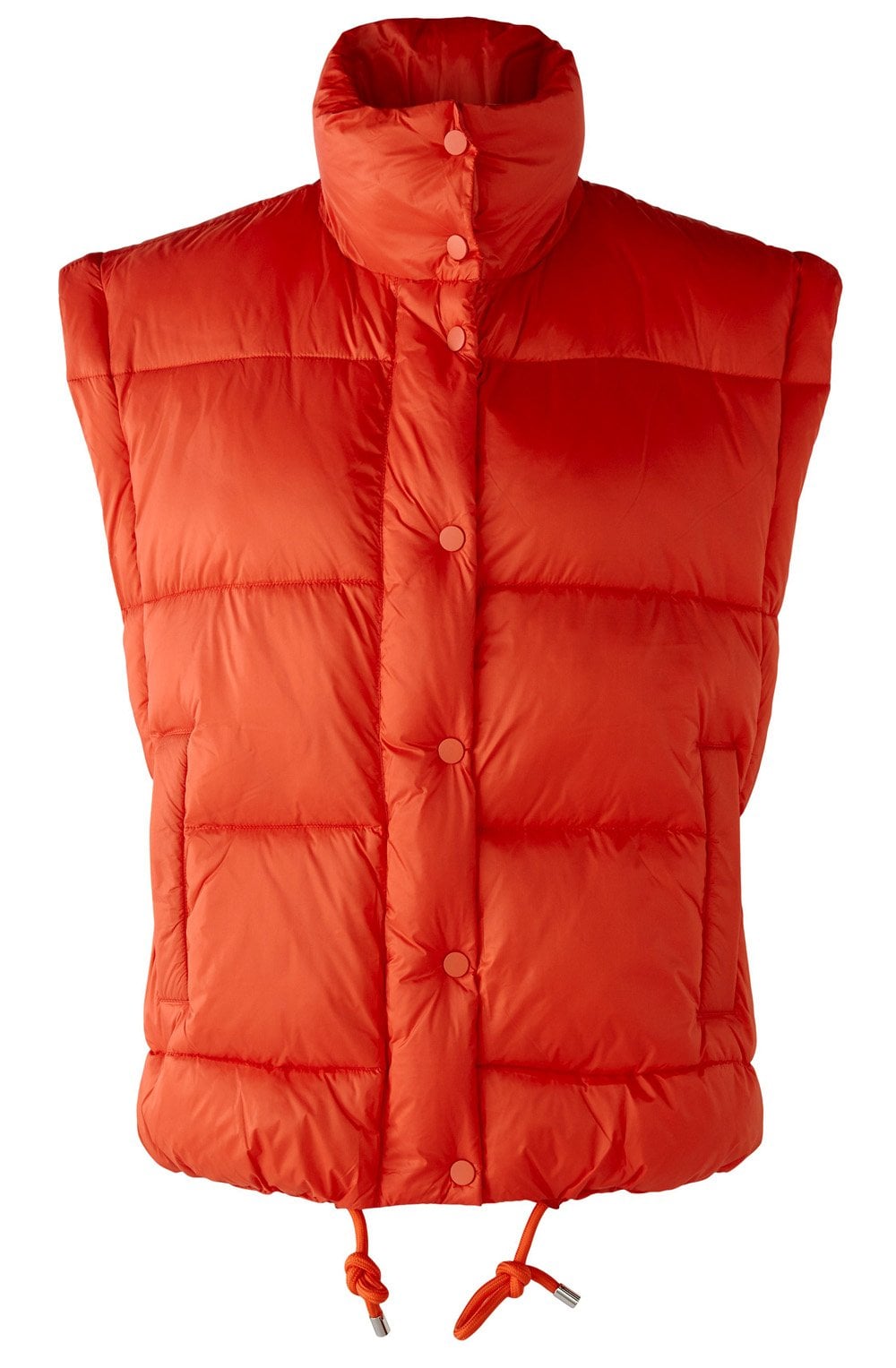 Poinciana Removeable Sleeves Puffer Jacket
