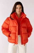 Poinciana Removeable Sleeves Puffer Jacket