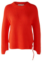 Poinciana Ribbed Knit Jumper