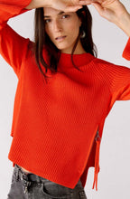 Poinciana Ribbed Knit Jumper