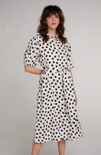 Polka Dot Linen Dress