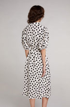 Polka Dot Linen Dress