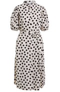 Polka Dot Linen Dress