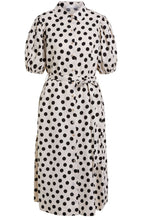 Polka Dot Linen Dress