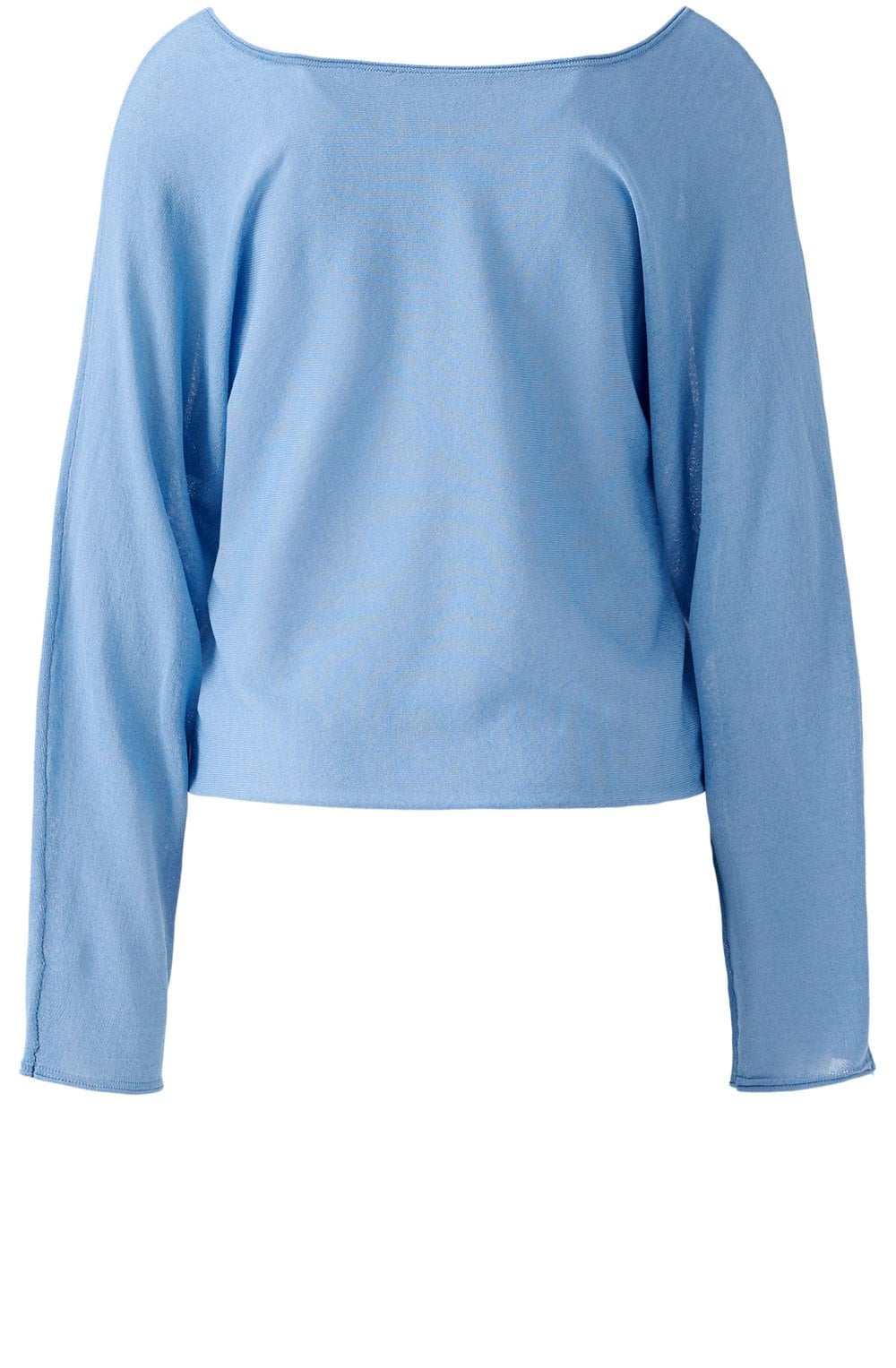Powder Blue and White Layered Top