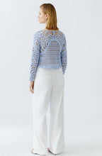 Powder Blue Crochet Top
