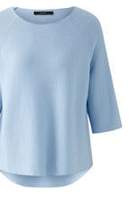 Powder Blue Short Sleeved Box Jumper