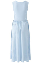 Powder Blue Tank Top Maxi Dress