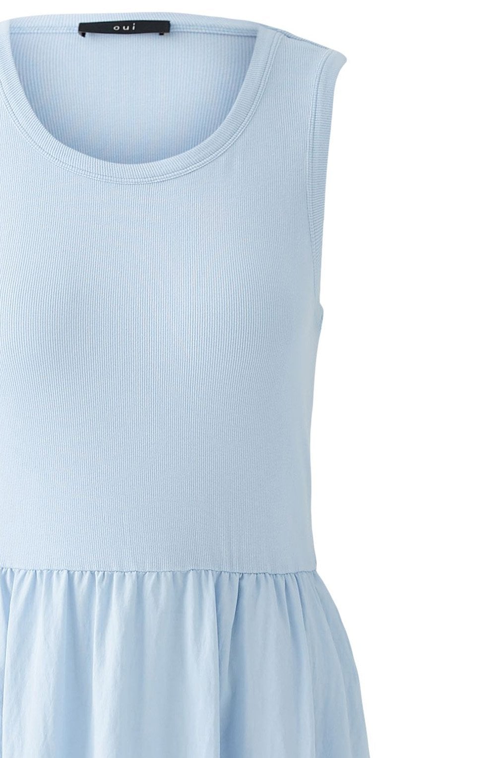 Powder Blue Tank Top Maxi Dress