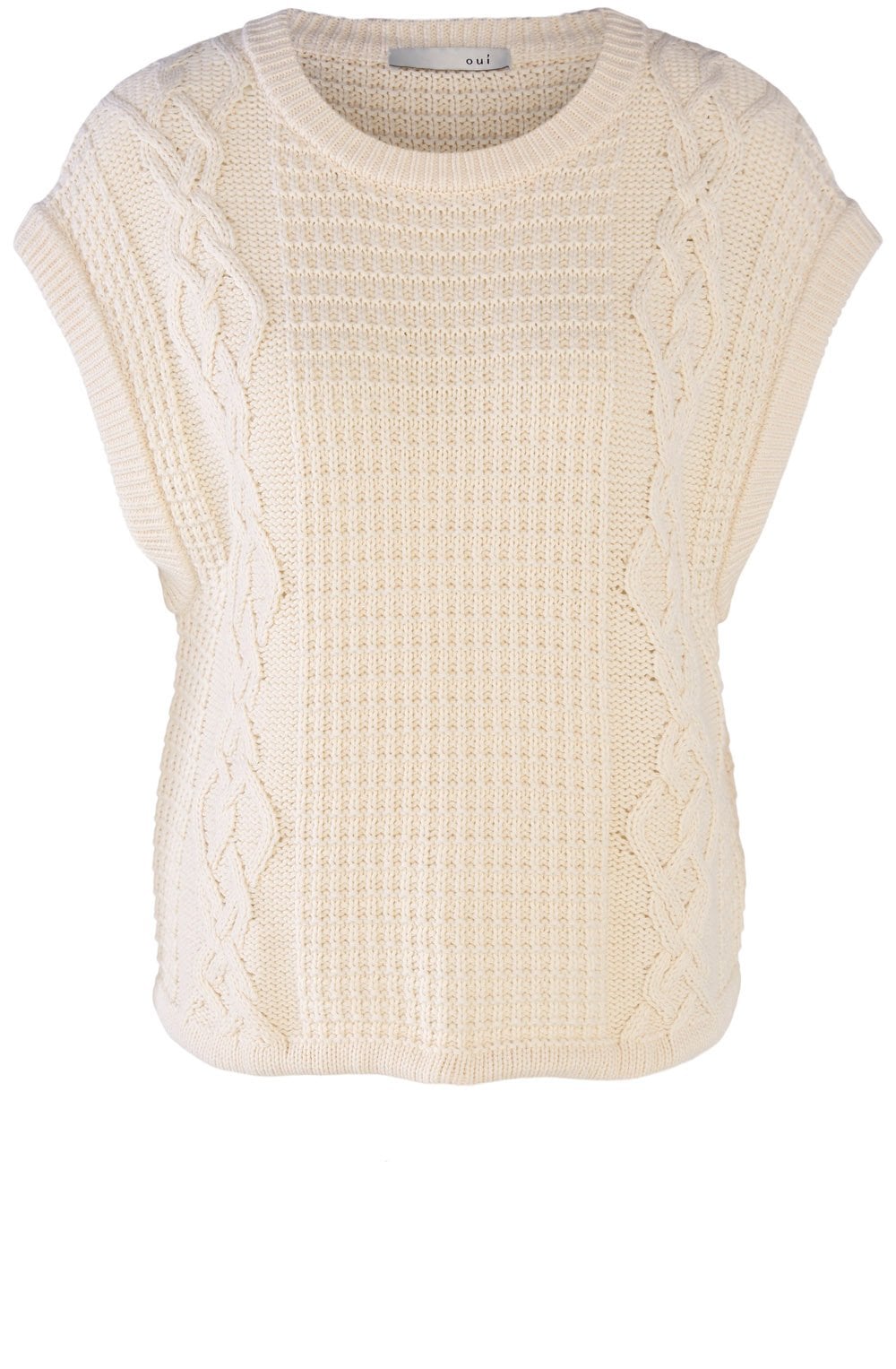 Pristine Cable Knit Slip Over