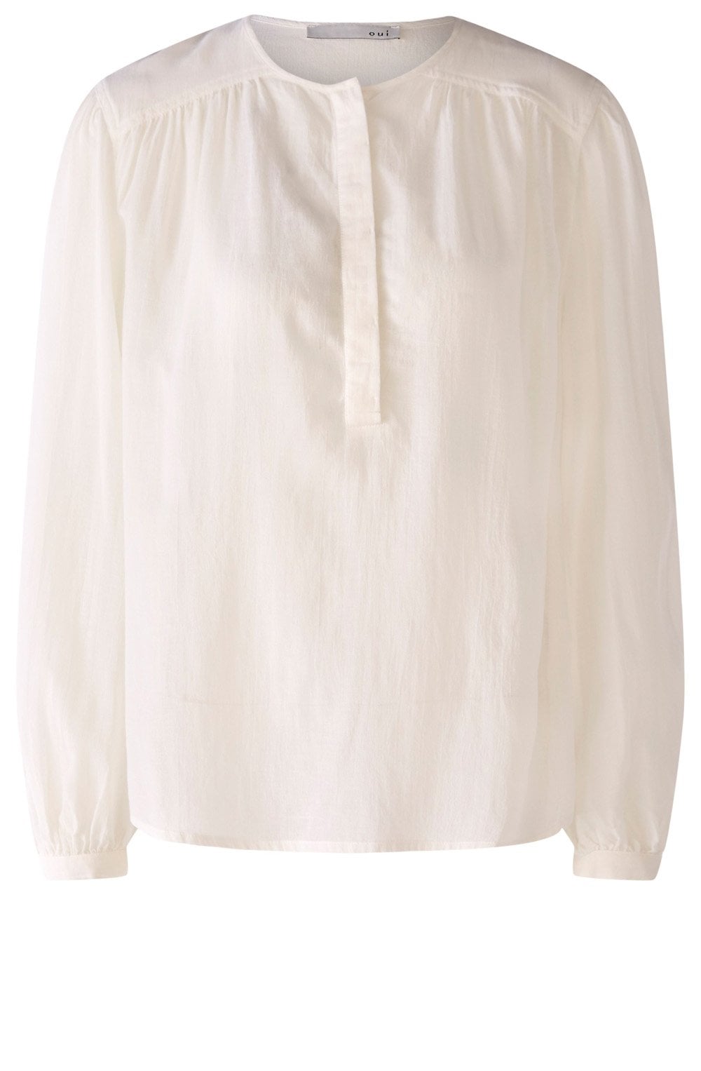 Pristine Ruched Blouse