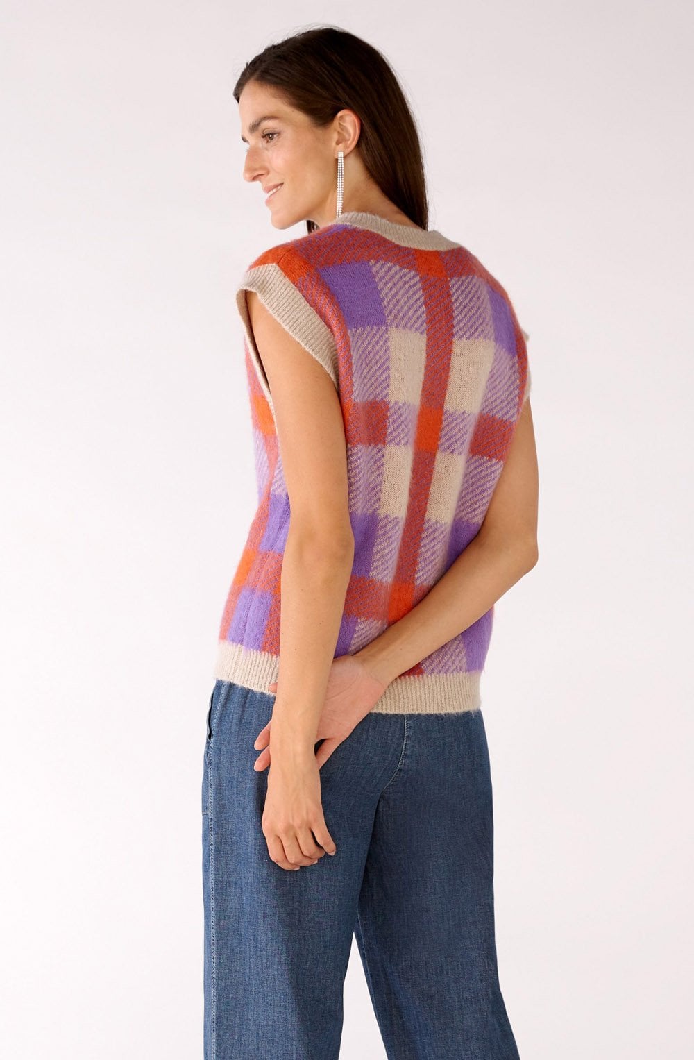 Purple and Orange Super Soft Slip Over