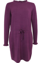 Purple Fine Knit Dress