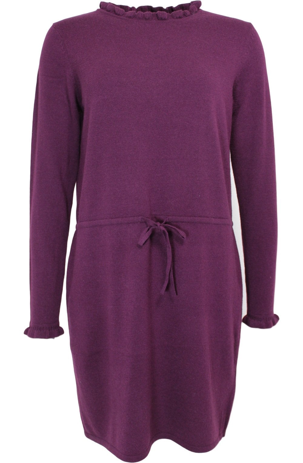 Purple Fine Knit Dress