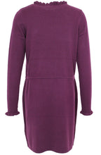 Purple Fine Knit Dress