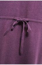 Purple Fine Knit Dress