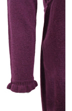 Purple Fine Knit Dress