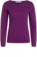 Purple Fine Knit Jumper