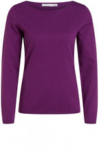 Purple Fine Knit Jumper
