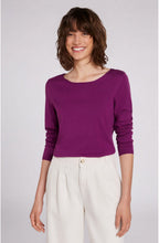 Purple Fine Knit Jumper