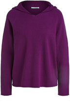 Purple Hooded Jumper