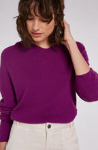 Purple Hooded Jumper